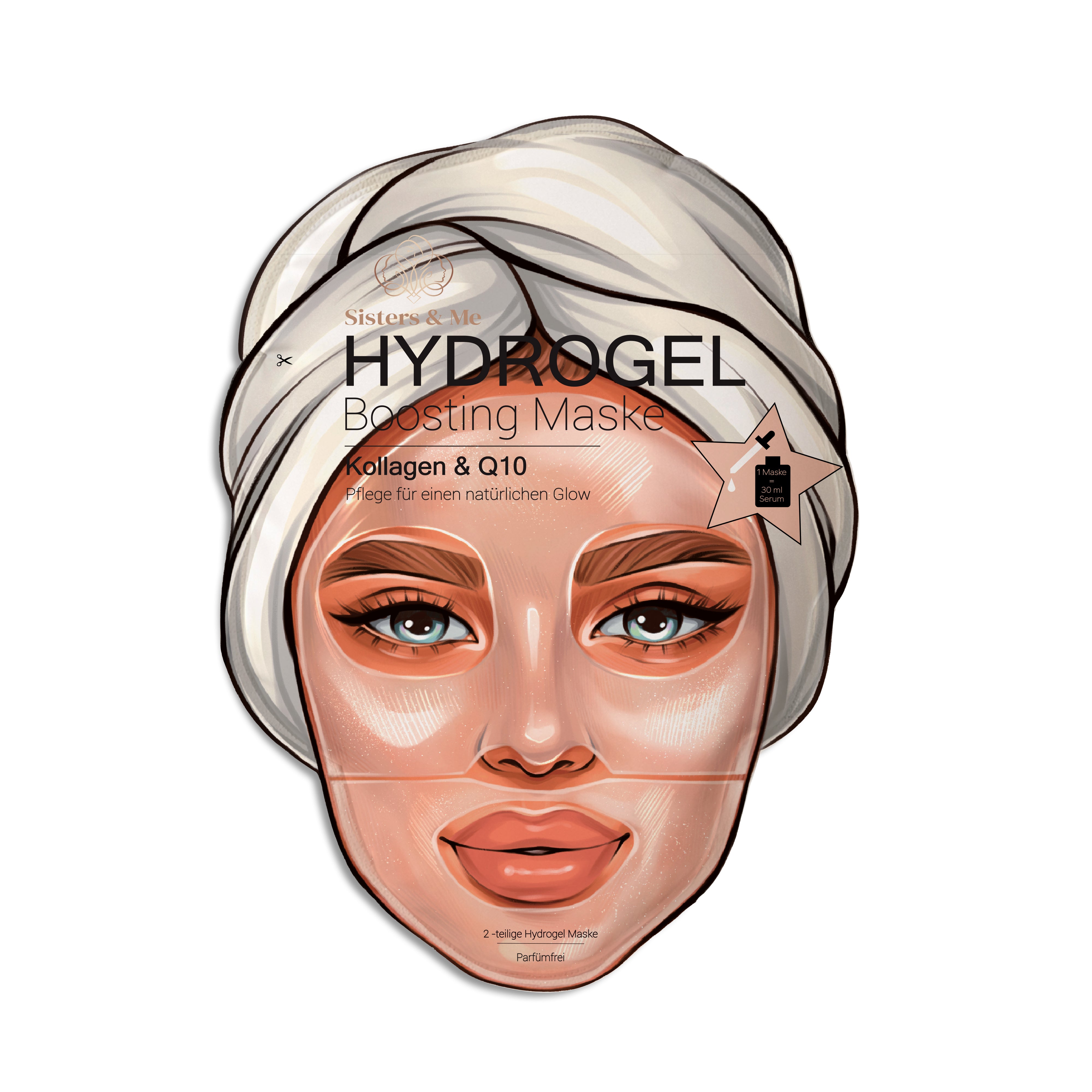 Hydrogel Boosting Maske