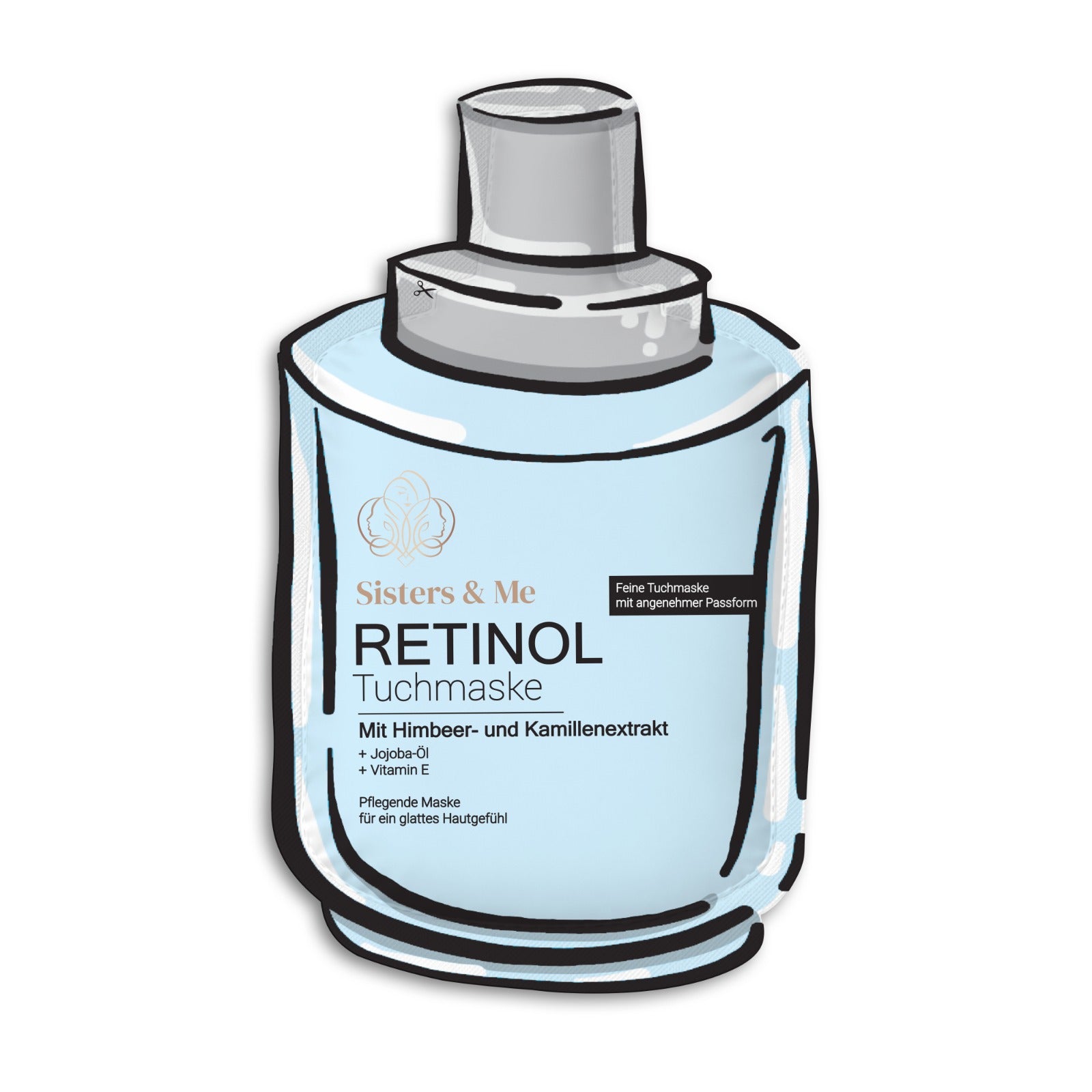 Retinol Tuchmaske