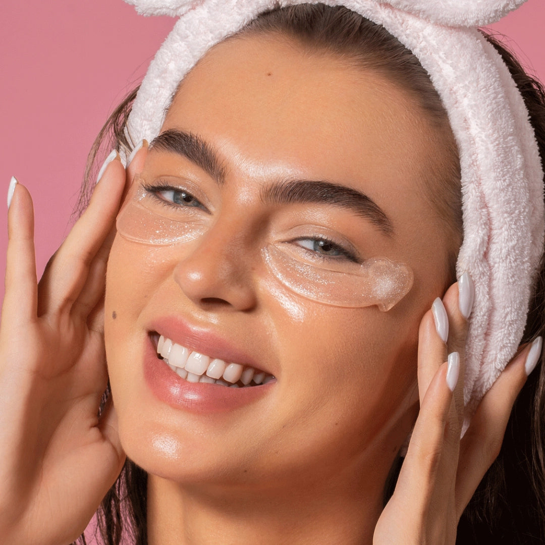 10x Hydrogel Augen-Pads mit HYALURONSÄURE UND VITAMIN C