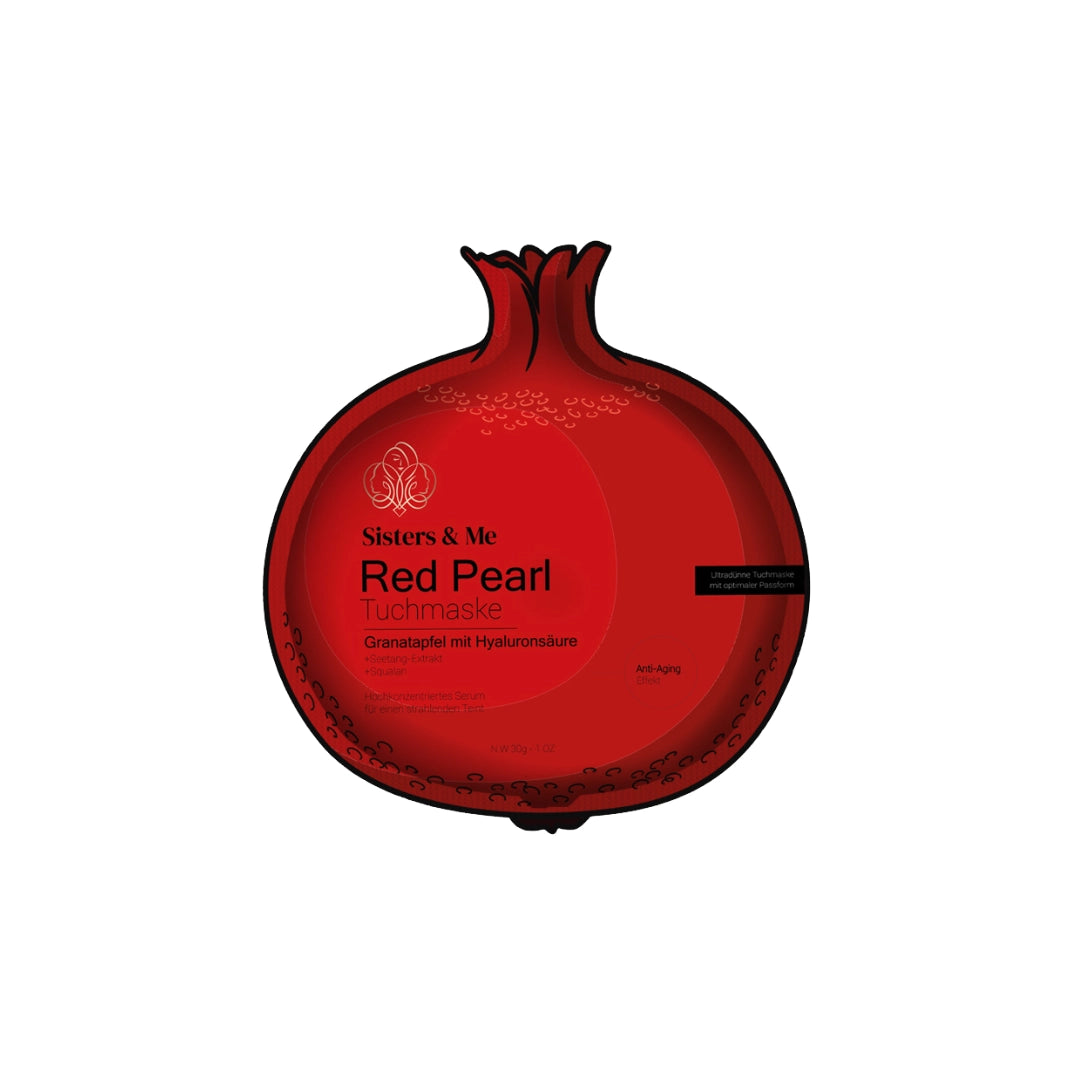 Granatapfel Tuchmaske mit Squalan und Hyaluronsäure